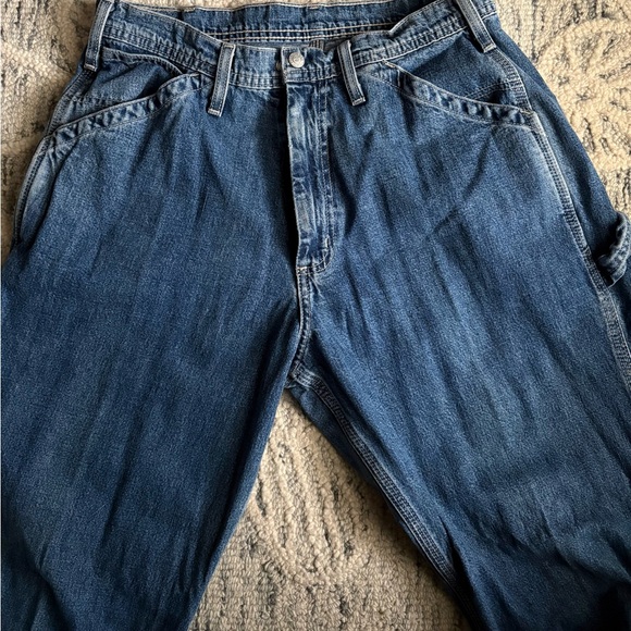 Ralph Lauren Double RL Relaxed Blue Jeans - Picture 6 of 7